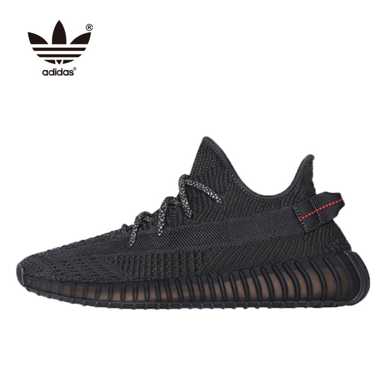 Yeezy Boost 350全黑 椰子350 V2 黑天使 FU9006 黑魂 黑武士 鞋帶反光 Yeezy Boost 350 V2 Black